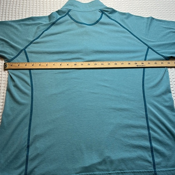 Orvis Men’s Extra Large 1/4 Zip Long Sleeve Pullover Shirt Pre Owned - Picture 7 of 8